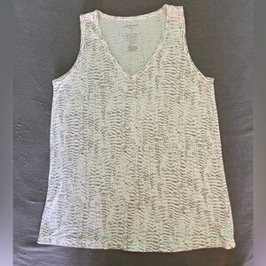 PINK Victoria's Secret Zebra Print Tank Top